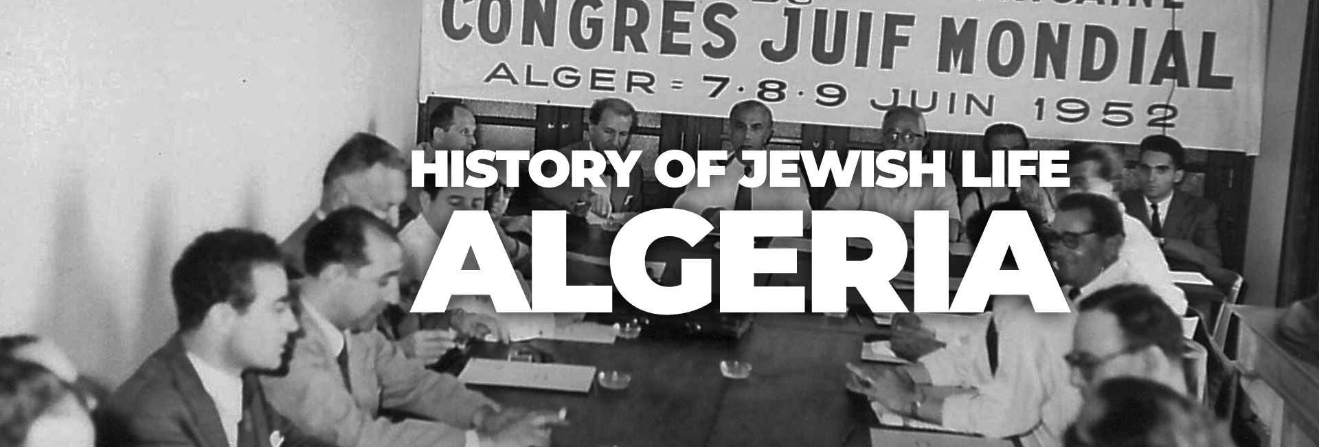 History of Jewish life – Algeria