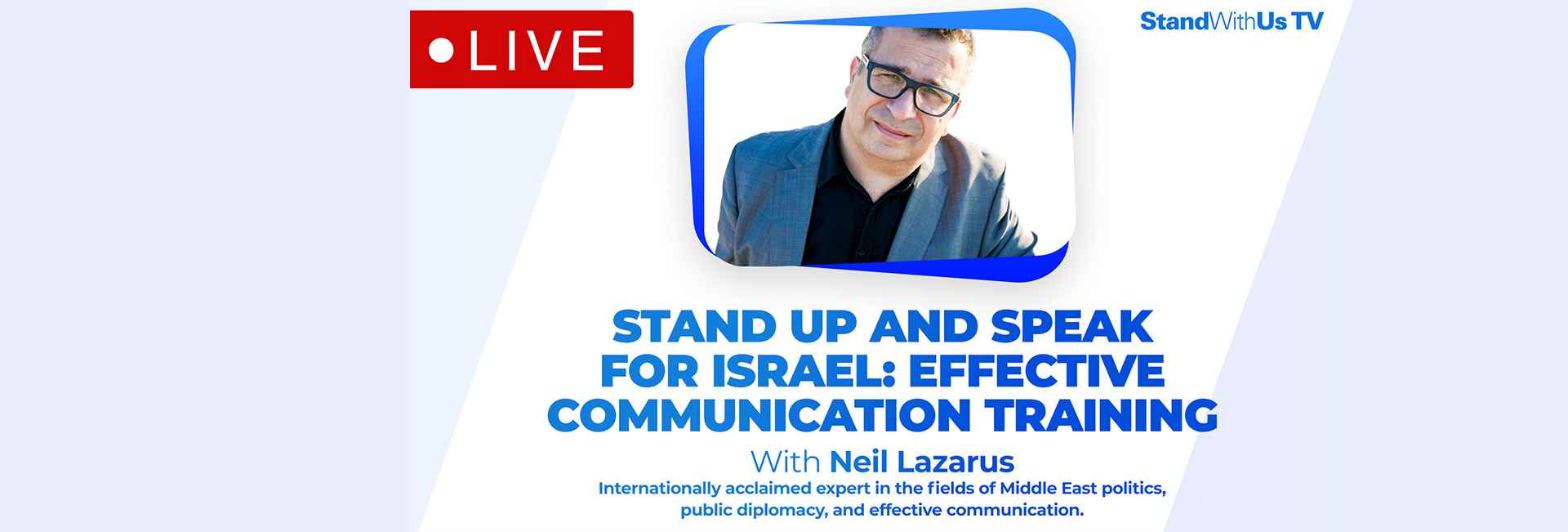 Stand up and Speak for Israel: Effective Communication Training | SWUConnect #2