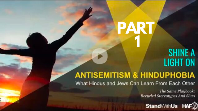 Shine a Light on Antisemitism and Hinduphobia